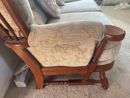 Photo of free Mahogany Sofa (Peterborough PE1) #1
