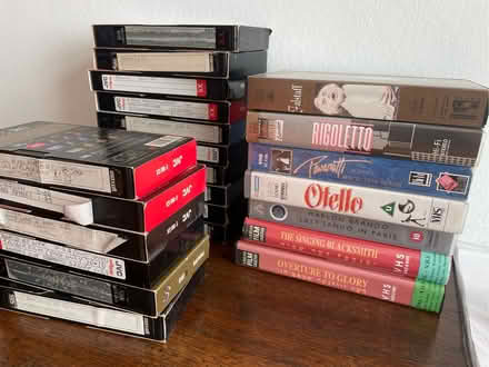 Photo of free VHS video tapes (Fairfield LA1) #1