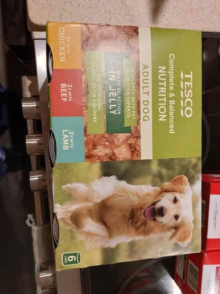 Photo of free Tesco dog food in jelly (Eglwysbach LL28 5BL) #1