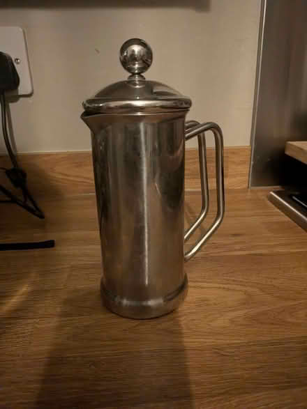 Photo of free Small metal cafetière (Manchester M19) #1