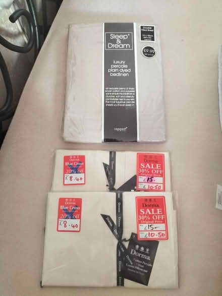 Photo of free Bed linen (Stone Cross BN24) #1