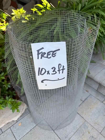 Photo of free Galvanized Wire Mesh (Oakland) #3