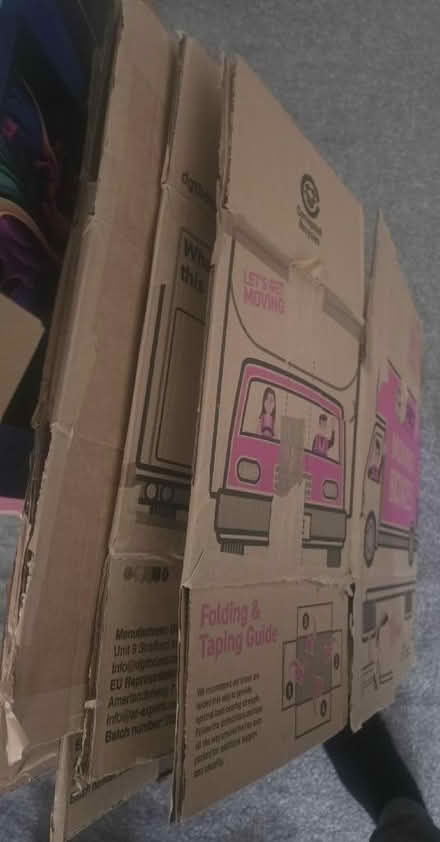 Photo of free 6 medium sized moving boxes (Yate BS37) #1
