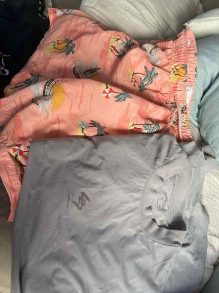 Photo of free Men’s T-shirt & swimming shorts (Hersham KT12) #1