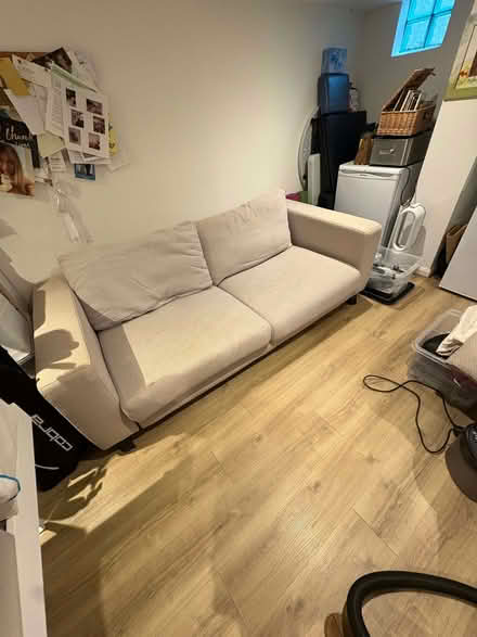 Photo of free Three seater sofa - good condition. Furniture Village (Central Watford WD23) #1