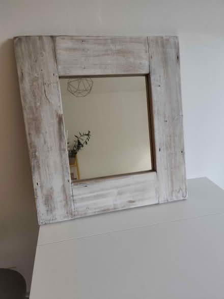 Photo of free Mirror with wood frame (Streatham hill SW16) #1