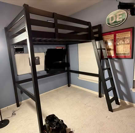 Photo of free Ikea Black Double Loft (Germantown) (Boyds) #1