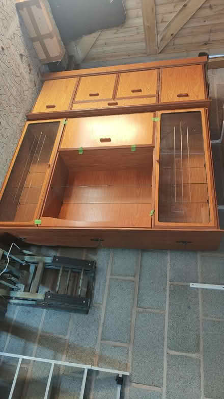 Photo of free Circa 1970s display cabinet (Plumley WA16) #2
