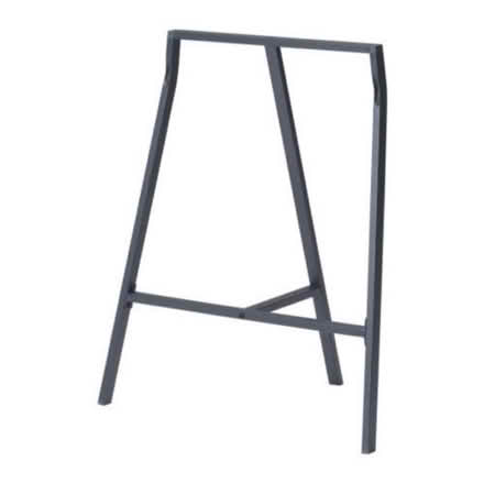 Photo of free IKEA: shelving unit + 2 trestles (Oldbury B68) #2