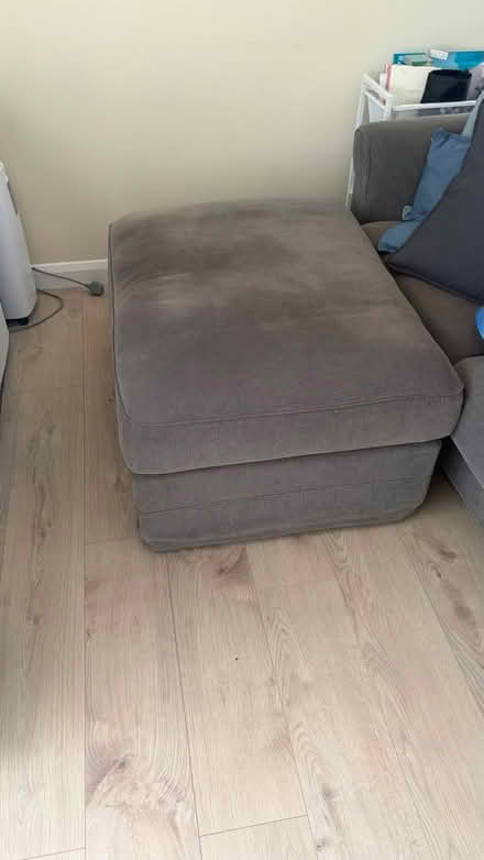 Photo of free IKEA 2 seater sofa and footstool (DA15 Sidcup) #3