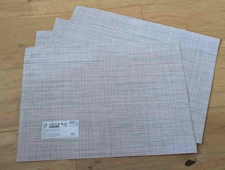 Photo of free Woven plastic placemats (Battle RG30) #1