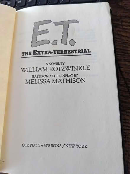 Photo of free Book: ET (Belford, N.J.) #3