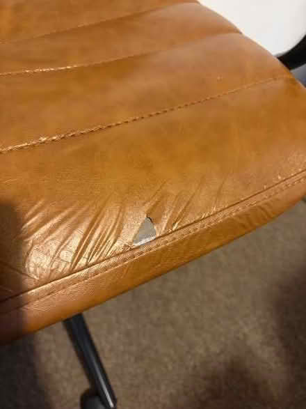 Photo of free Faux Leather Chair (Heaton) #3