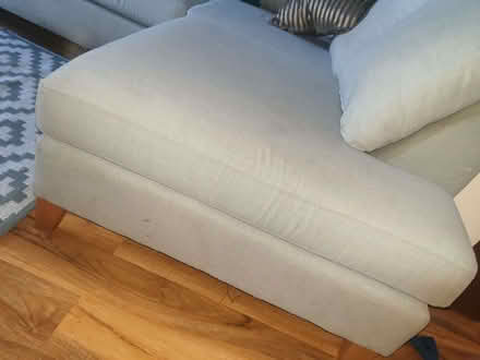 Photo of free Capsule collection duck egg blue corner sofa (Treuddyn CH7) #4