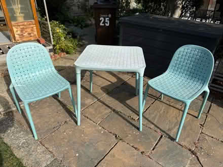 Photo of free Plastic Patio set (Walton-on-the-Naze CO14) #1