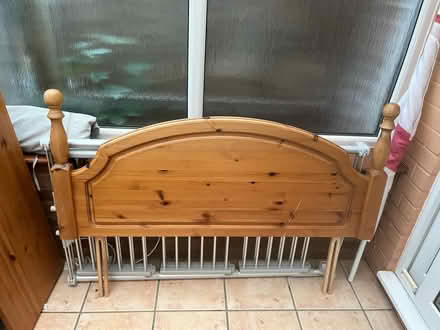 Photo of free Double headboard (Far Cotton NN4) #1