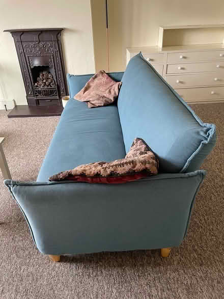 Photo of free Blue Sofa bed (Willesden Green NW2) #4