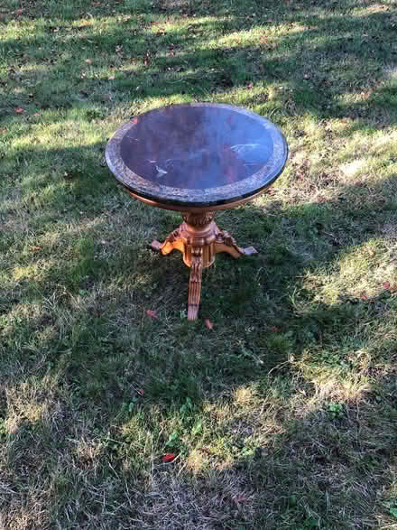 Photo of free Marble-Topped Table (Aurora (N Seattle/ Shoreline)) #1