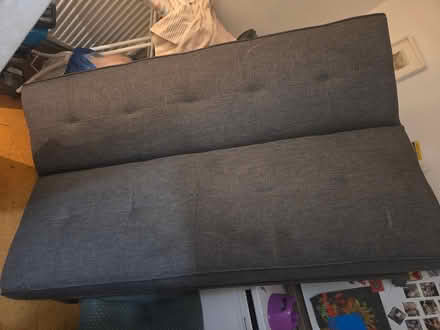 Photo of free Grey click-clack sofa bed Made.com (Skipton BD23) #1