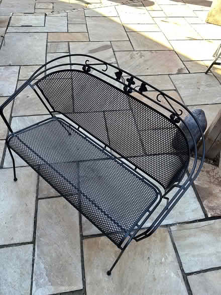 Photo of free Outdoor table and chair/sofa (Fleet GU51) #4