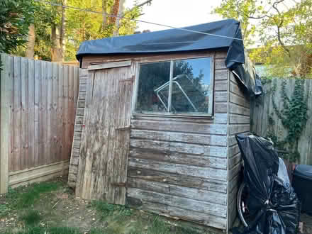 Photo of free Wooden storage garden shed (Finchley Church End N3) #1