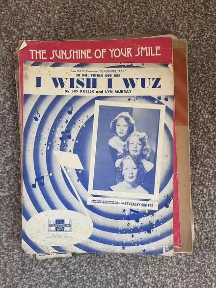 Photo of free Old Piano Sheet Music (Weoley Castle B29) #2
