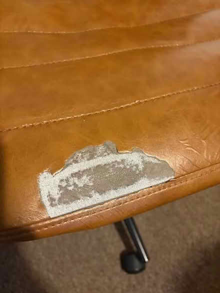 Photo of free Faux Leather Chair (Heaton) #2