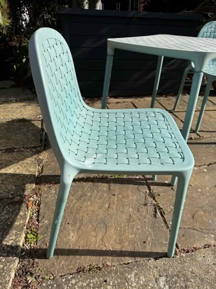 Photo of free Plastic Patio set (Walton-on-the-Naze CO14) #2