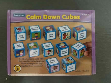 Photo of free Teacher Supply - Calm Down dice (Norristown) #1