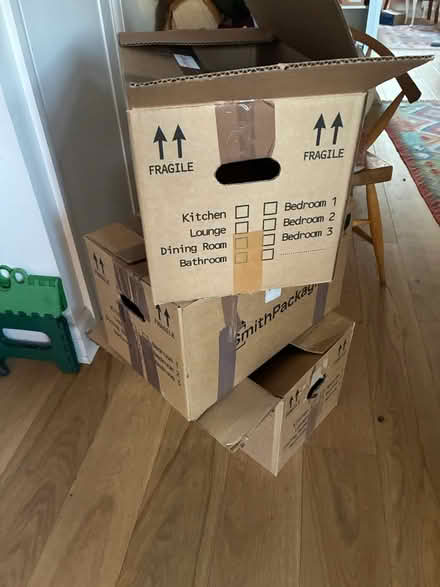 Photo of free 3 packing cases (Chichester) #1