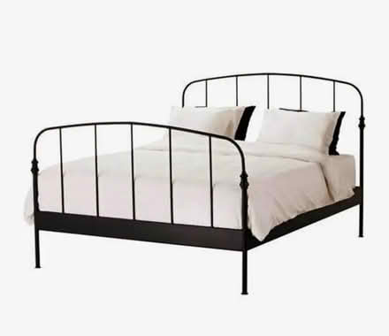 Photo of free Ikea double bed + mattress + underbed storage drawers (Muirhouse EH4) #1