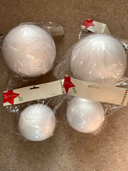 Photo of free Polystyrene balls for crafts (Great Holland CO13) #1