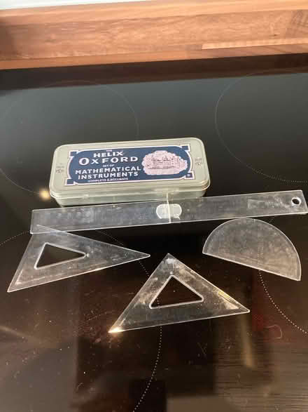 Photo of free Maths rulers etc (Hg20bj HG2) #1