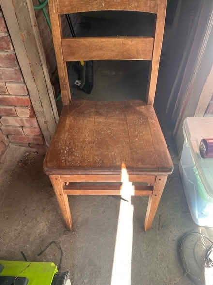 Photo of free Wood chairs (Kingston, NY) #2
