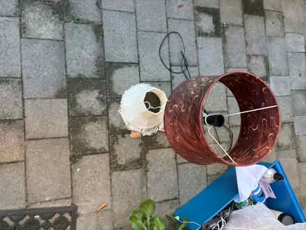 Photo of free Lamp plus two shades. (Titchfield PO14) #2
