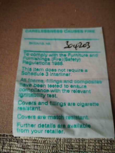 Photo of free 2 beige chairs (Cwmbelan SY18) #2