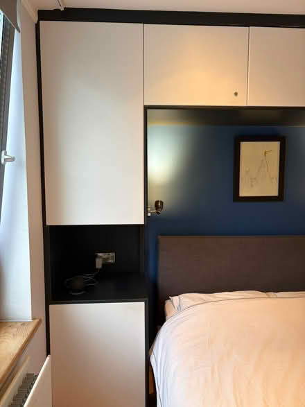 Photo of free White & Black Fitted Bedroom Wardrobes with Overhead St (King's Cross WC1X) #2