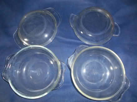 Photo of free Two small pyrex casseroles with lids (Maiden Erlegh Nature Reserve RG6) #1