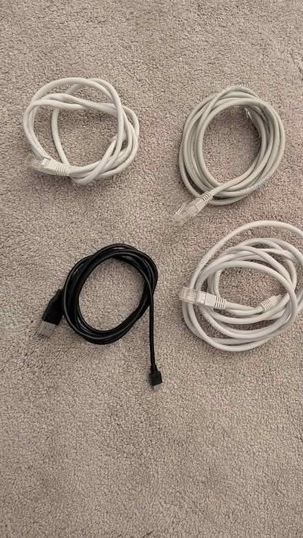 Photo of free Network cables 2m 1.5m (Chorlton M21) #1