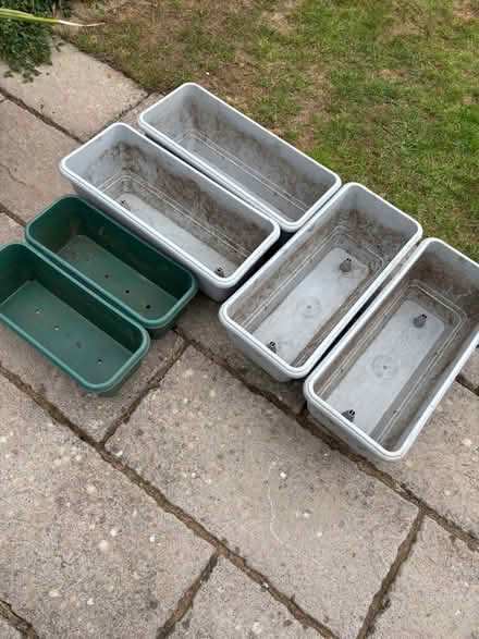 Photo of free Plant troughs (Biggleswade SG18) #1