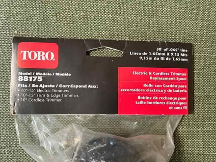 Photo of free Toro Trimmer Replacement Spool (Terra Linda) #4