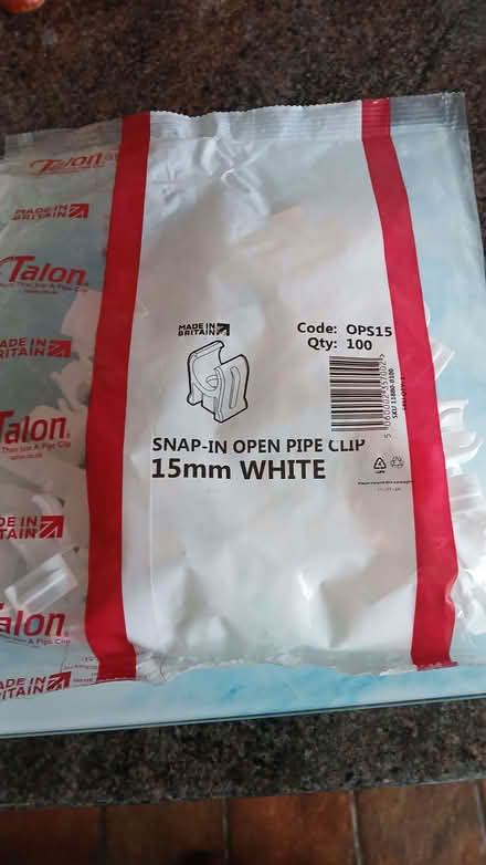 Photo of free Pipe clips (Blyth NE24) #1