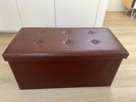 Photo of free Storage ottoman (Buchan park car park) #1