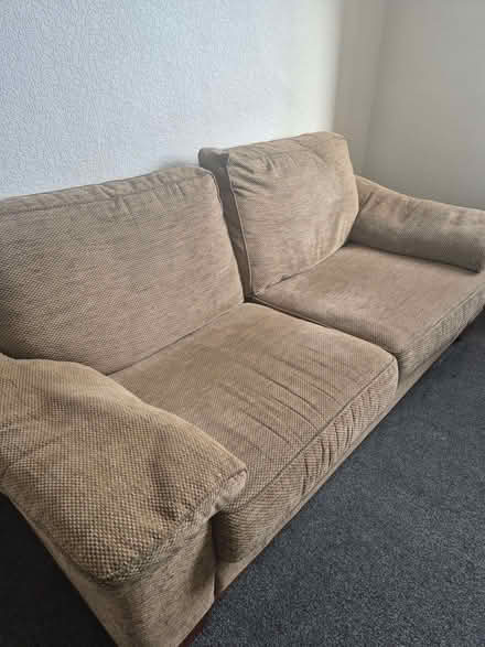 Photo of free Brown Sofa and Chair (Kittybrewster AB24) #2
