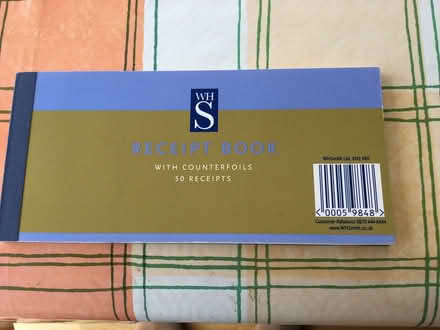 Photo of free Receipt book (Sturry CT2) #1