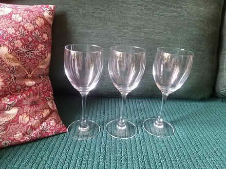 Photo of free 3 matching wine glasses (Penwortham PR1) #1