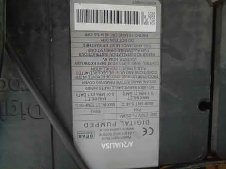 Photo of free Pump (Bromley (BR2)) #1