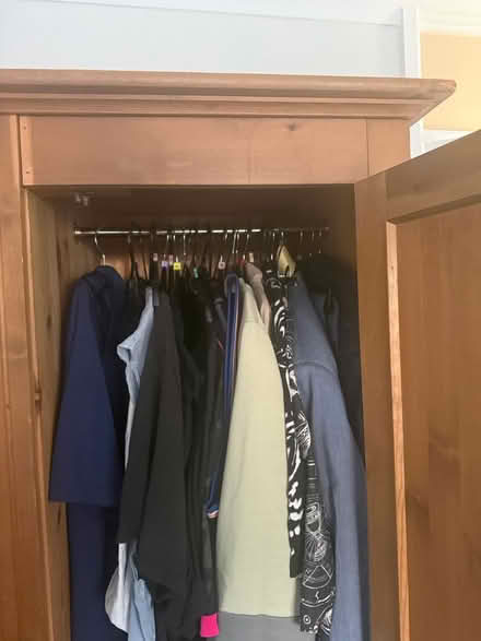 Photo of free Solid Pine Triple Wardrobe (London Colney AL2) #2
