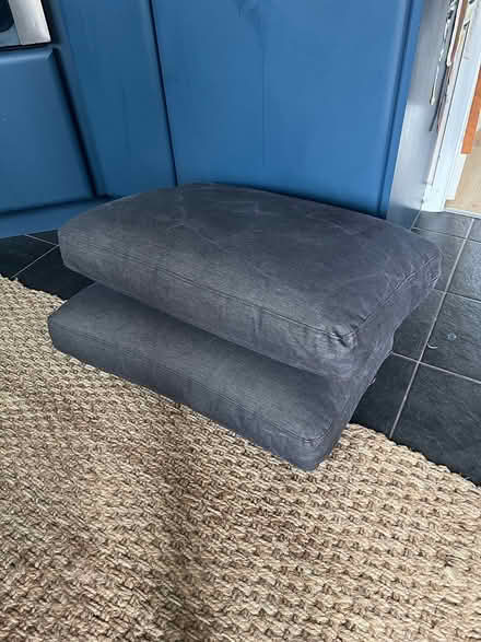Photo of free 2 back sofa cushions (Bromsgrove B61) #1