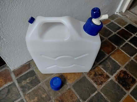 Photo of free Water container with tap. (Brantham CO11) #1